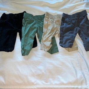 Bundle of 4 Carter’s Size 3 Month Pants